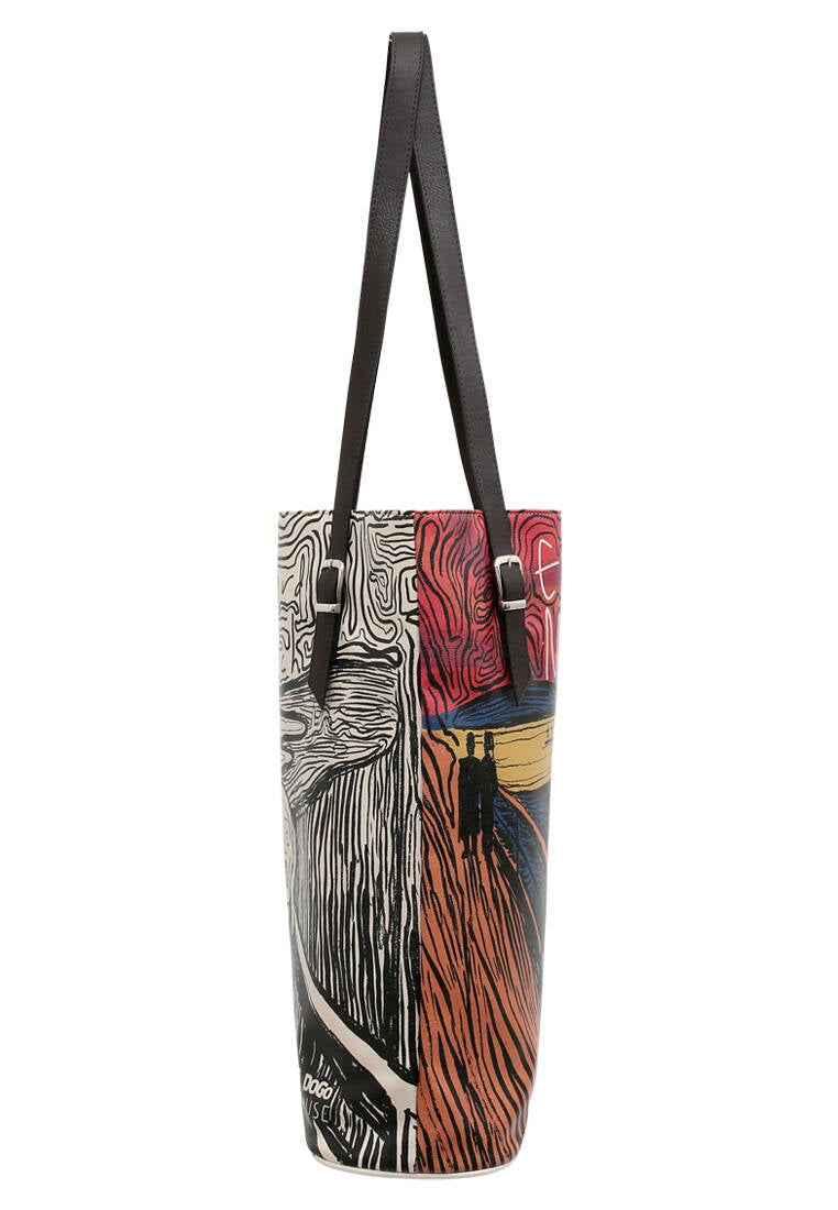 Leather Bag with Edvard Munch The Scream Muse