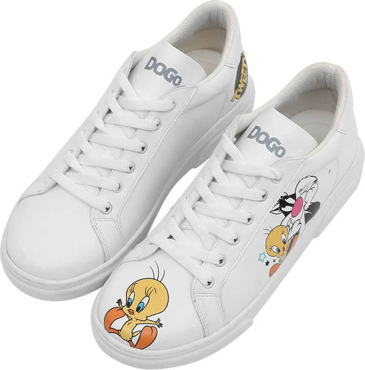 Sneakers with Tweety & Sylvester