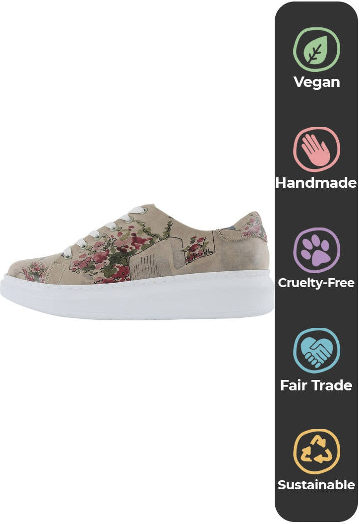 Sneakers with Paperflower